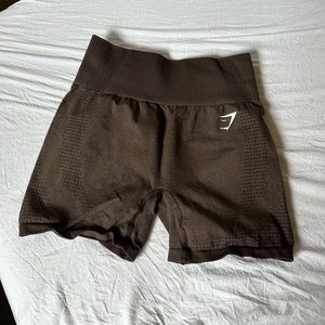 Gymshark chocolate brown biker short